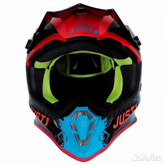 Мотошлем кроссовый just1 J38 Mask M