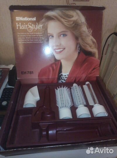 Новые насадки для фена в коробке