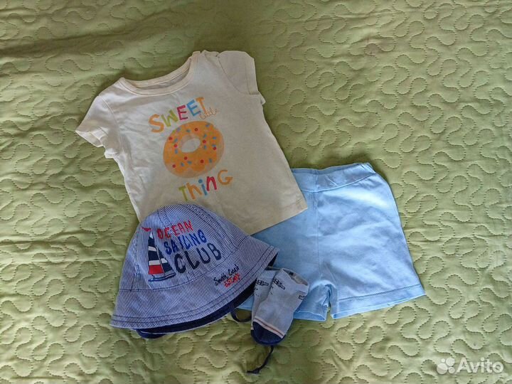 Вещи пакетом на мальчика, размер 62-80