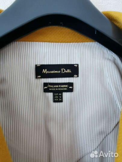 Пальто женское massimo dutti