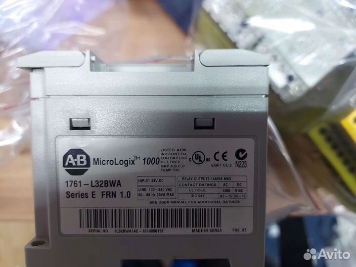 Контроллер micrologix 1000