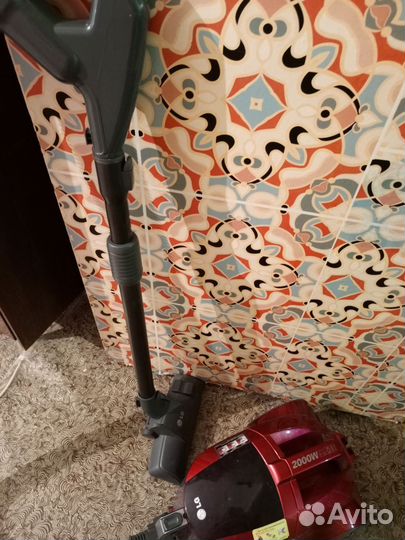 Моющий пылесос Lg