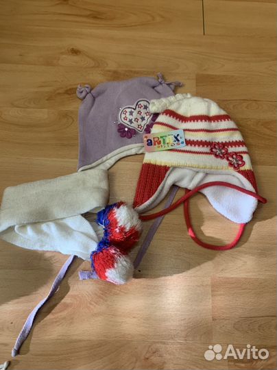 Шапки на осень 2 года