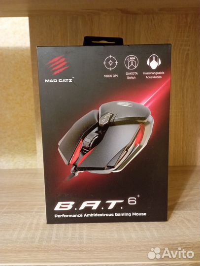 Игровая мышь mad Catz BAT 6+