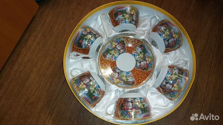 Чайные пары Тонкостенный фарфор