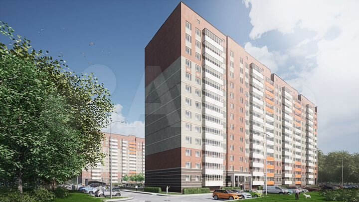 2-к. квартира, 48,6 м², 2/13 эт.