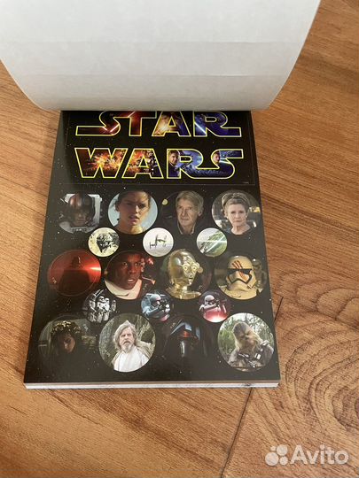Блокнот со стикерами Star Wars