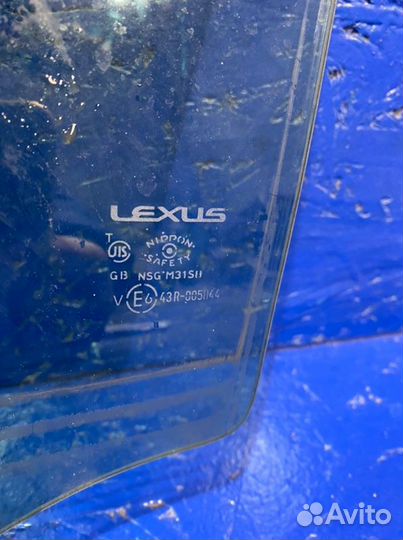 Стекло двери заднее левое Lexus Is 2 4GR-FSE