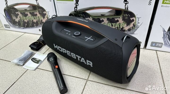 Портативная колонка hopestar a60 мощная 100W