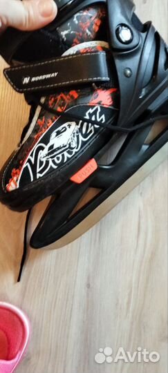 Коньки детские раздвижные 31-35