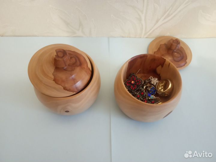 Шкатулочка из груши