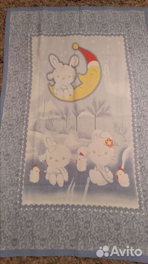 Одеяло байковое, плед и постельные принадлежности