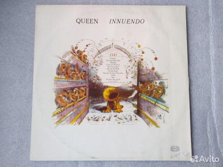 Queen innuendo 1994 santa records