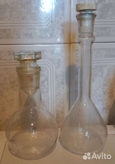 Химические плоскодонные колбы