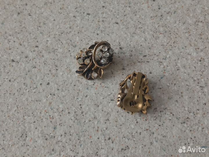 Винтажные клипсы