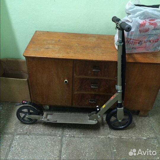 Самокат с амортизаторами