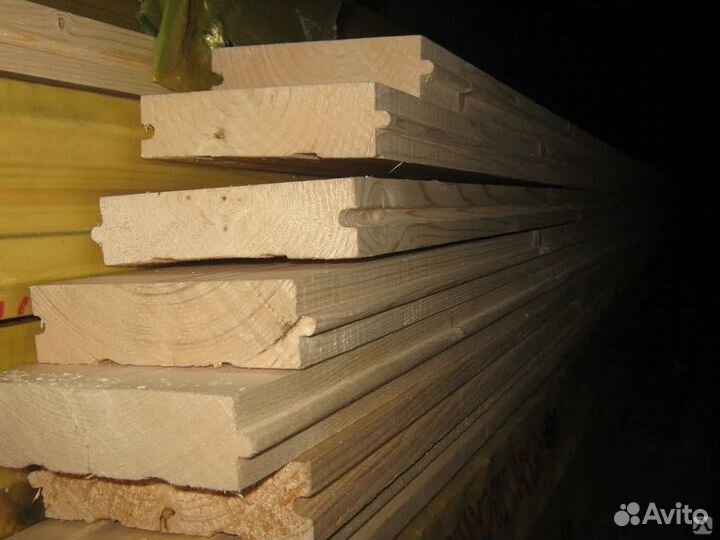 Доска шпунт, 36х126х3м,ав. Точная геометрия