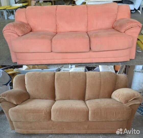 Перетяжка мягкой мебели