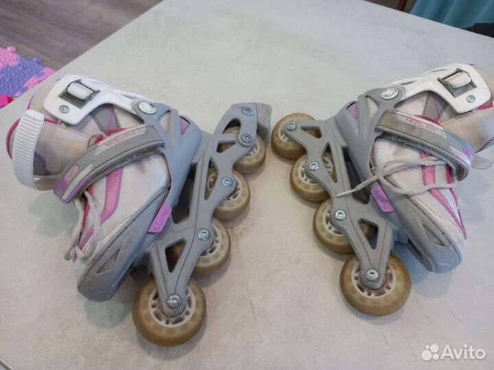 Роликовые коньки детские раздвижные