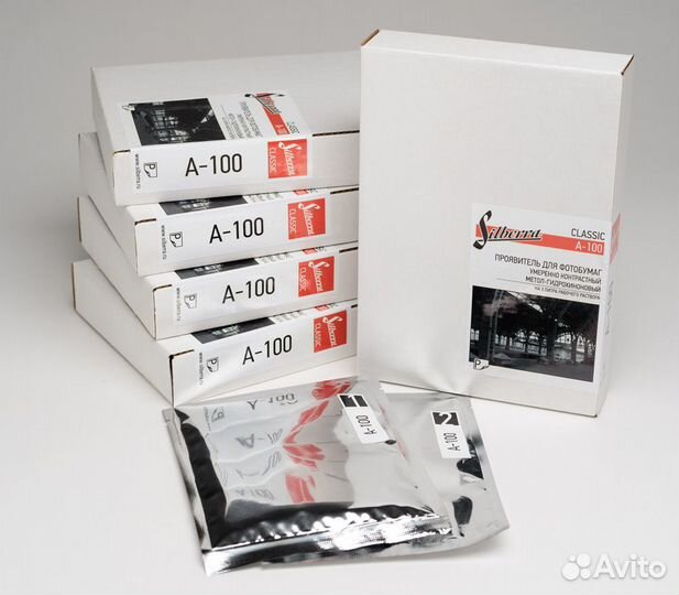 Проявитель для бумаги Silberra A-100, порошок на 3 л