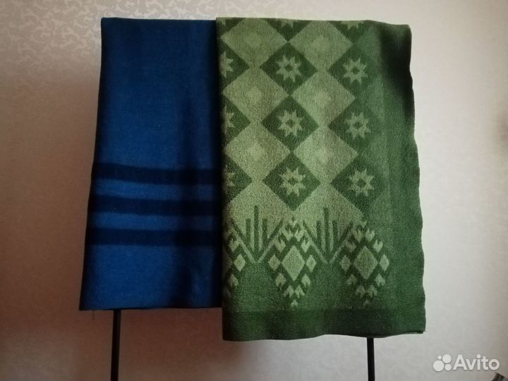 Одеяло армейское шерстяное СССР