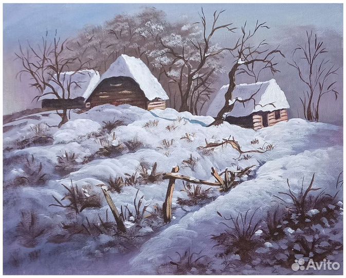 Картина акрилом 