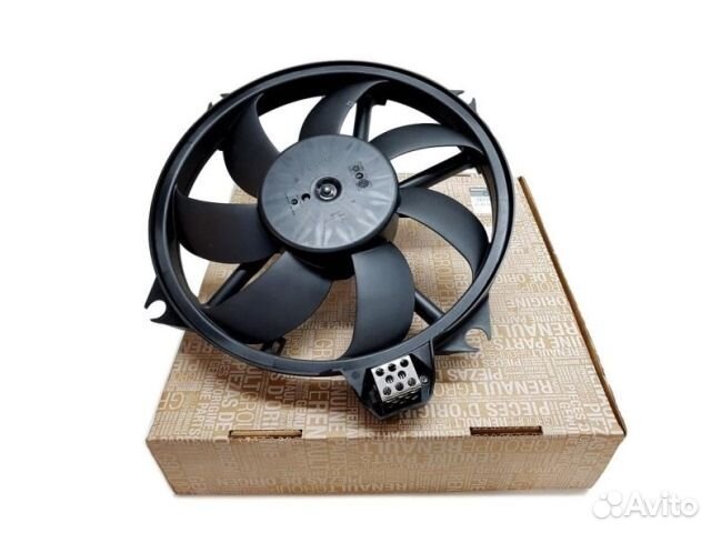 Диффузор радиатора Рено Флюенс Меган 3 Оригинал