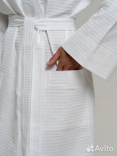 Халат банный вафельный Артикул 891 - 888