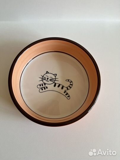 Миски для кошек керамические