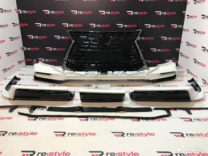 Обвес Lexus LX450d с16г Heritage Белый GBT K2203