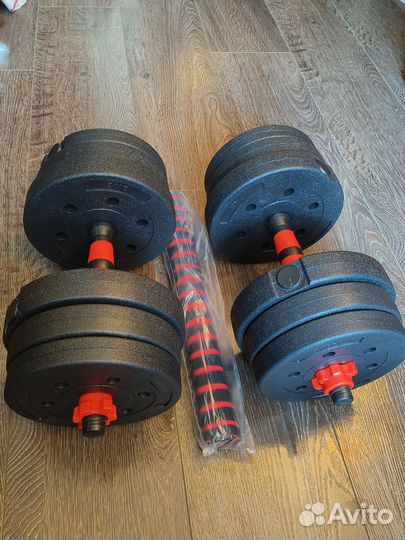Новые гантели каждая по 10 кг (модель 203)