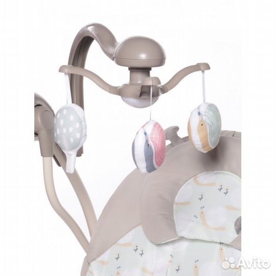 Электрокачеля шезлонг babe care 2в1