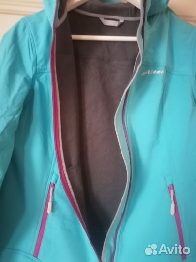 Куртка для бега водонепроницаемая, флисовая кофта