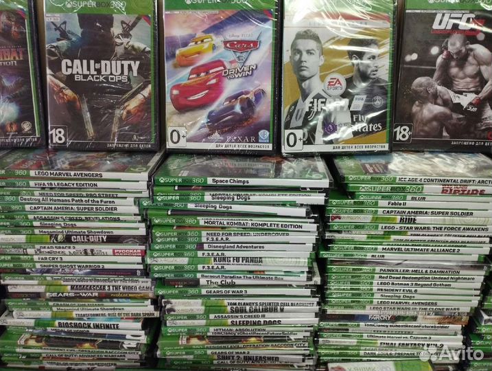 Игровые диски Xbox 360