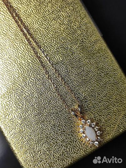 Подвеска с цепочкой американский винтаж