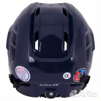 Шлем хоккейный с маской warrior alpha ONE combo