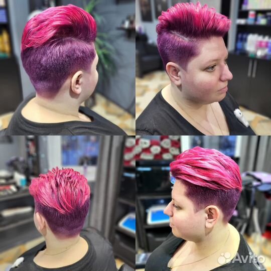 Окрашивание волос, стрижки, бритье