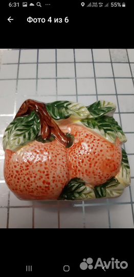 Салфетницы и лимонница (крышка)