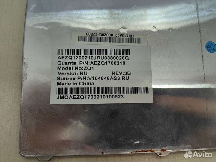 Клавиатура для ноутбука ZQ1 Acer