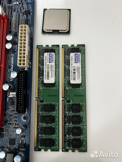 Комплект LGA775 + CPU + Ram + Cooler