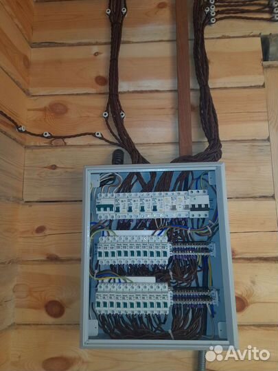 Монтаж ретро электрики