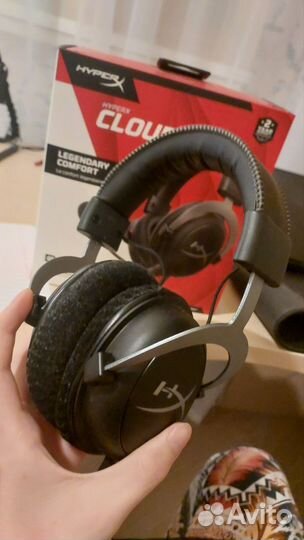 Игровые наушники hyperx cloud 2