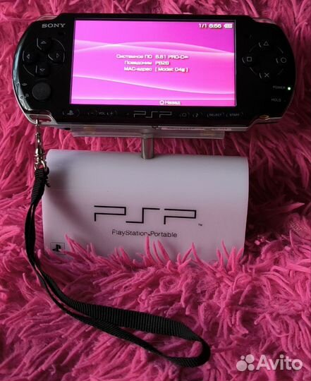 Sony PSP 3008 + 64 GB + Комплект