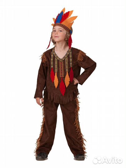 Карнавальный костюм Индеец прокат