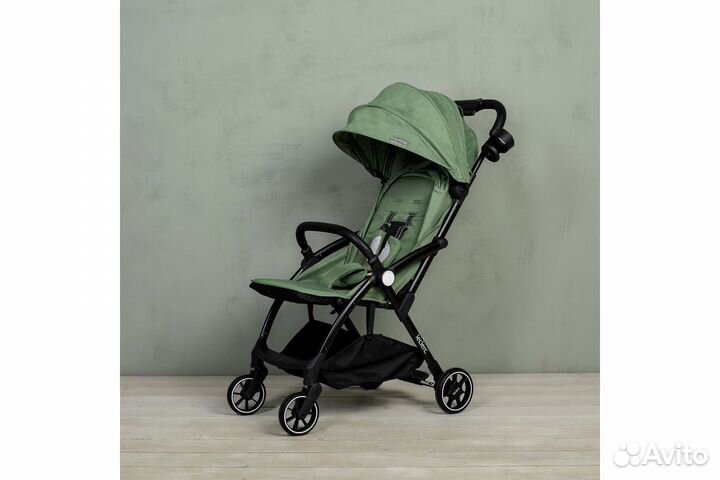 Leclerc magic fold зел коляска легкая