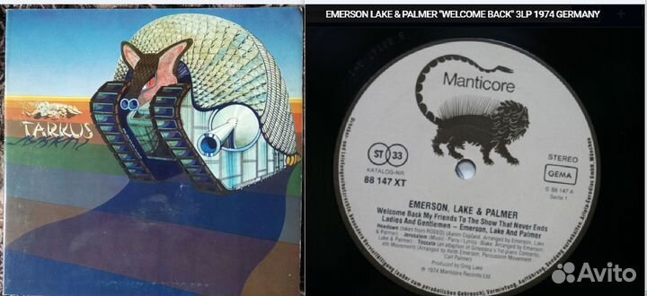 Виниловые грампластинки