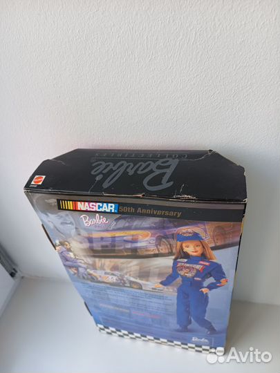 Кукла Барби гонщица Nascar 50th Anniversary