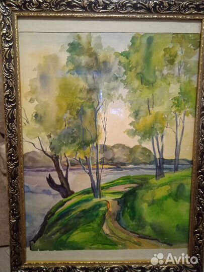 Картина акварель