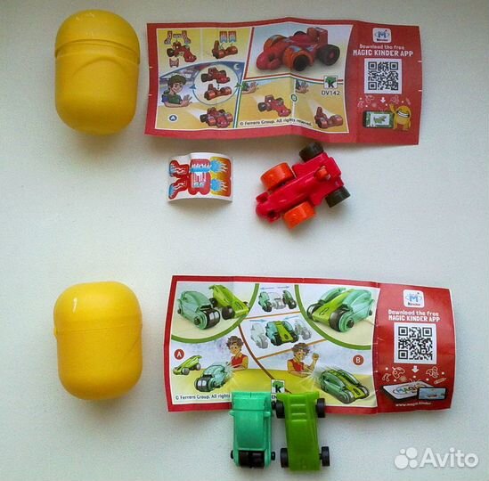 Игрушки от киндера