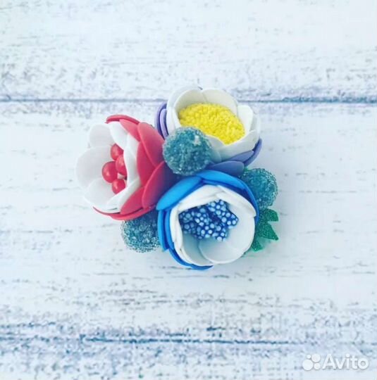 Резинка для волос ручной работы